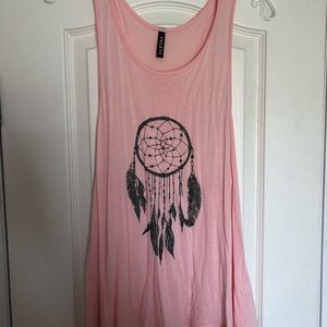 Yelete pink tank top